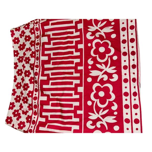 Milly Of New York Women's Pink & White Floral Geometric Mini Skirt Sz‎ 10 - Picture 3 of 7